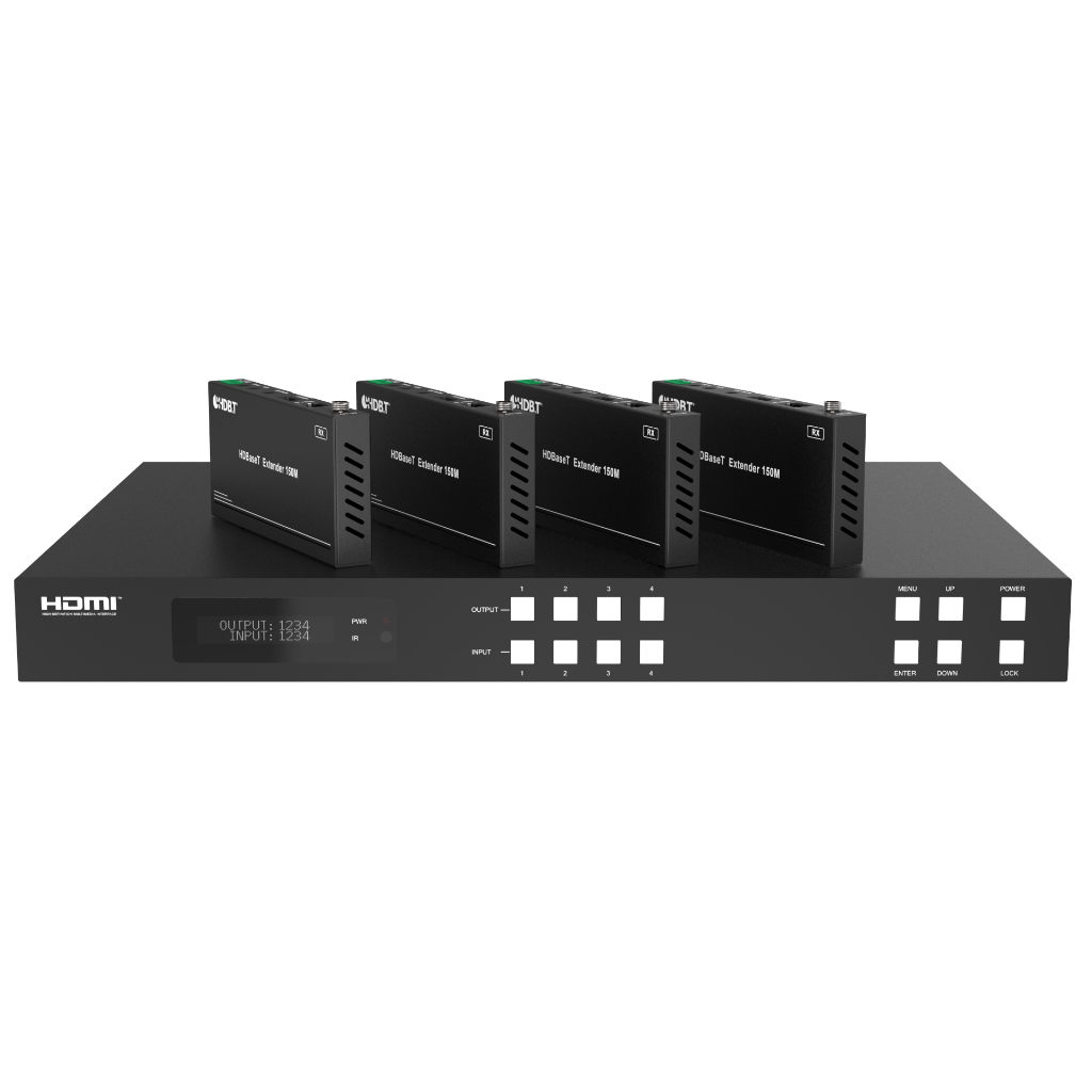 4x4 HDBaseT Matrix