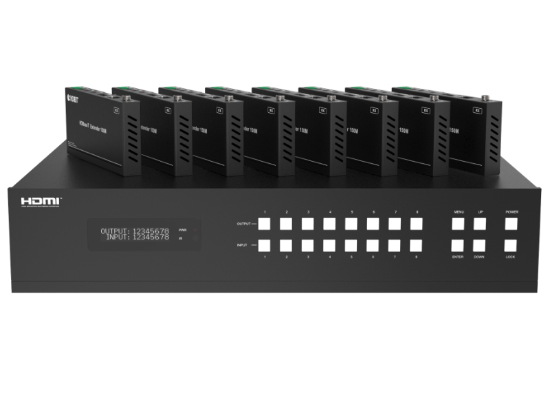 8x8 HDBaseT Matrix